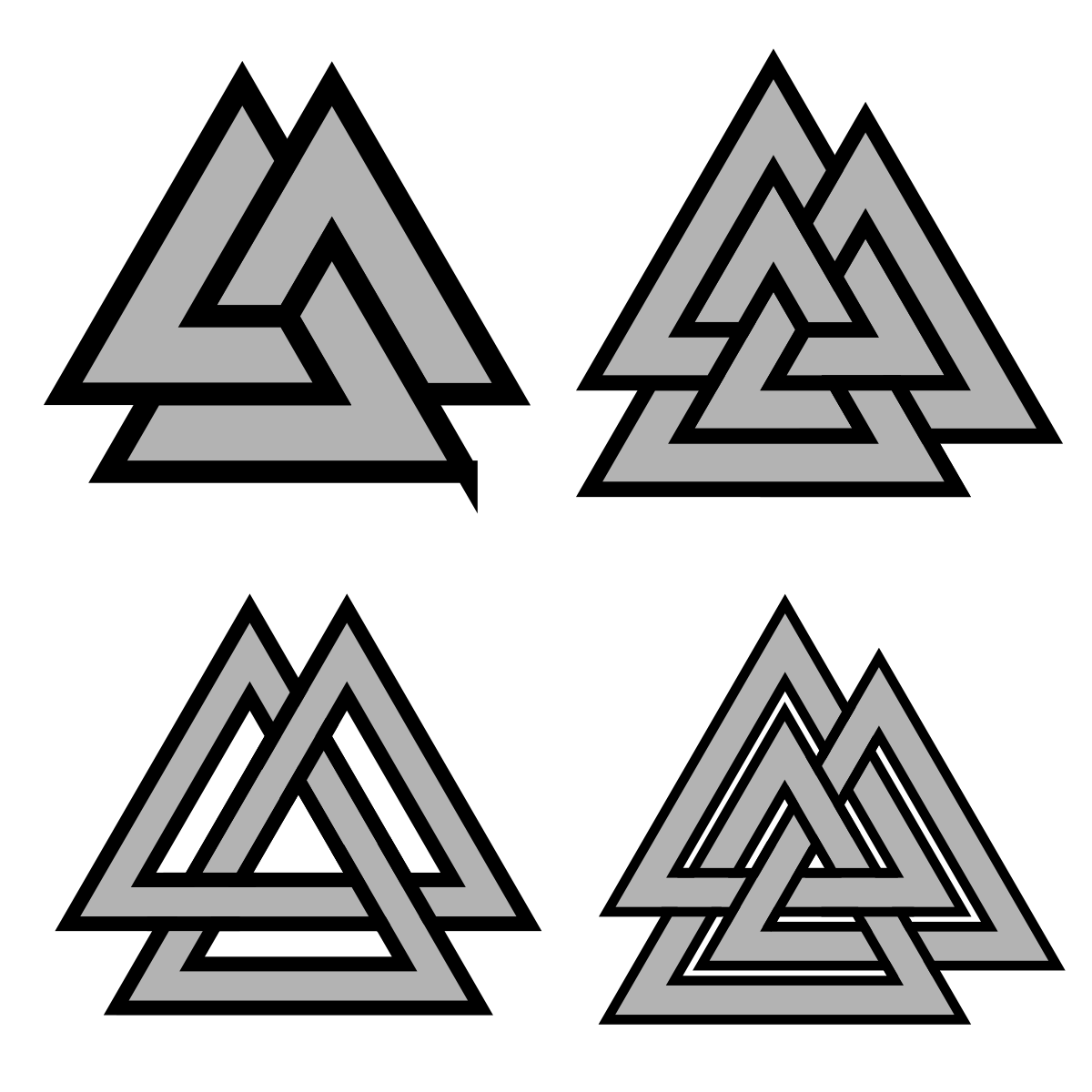 Valknut symbol