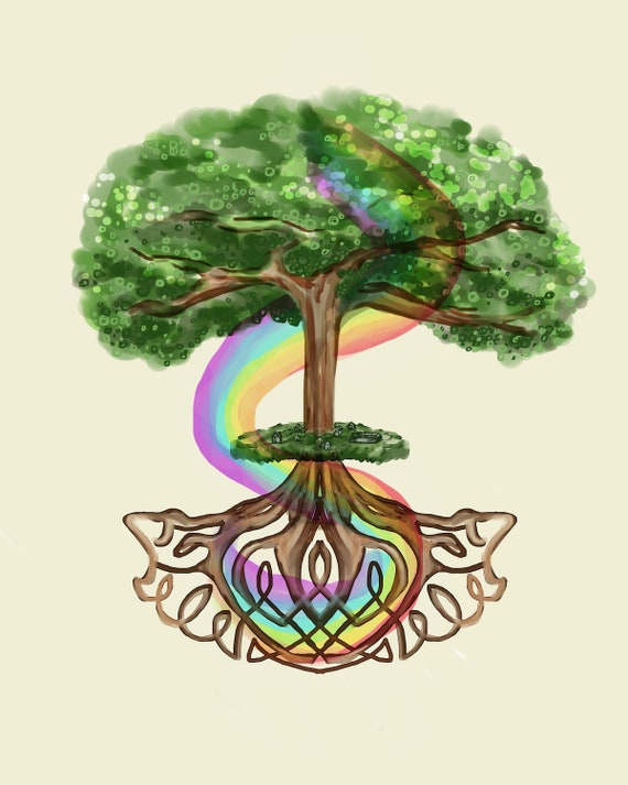 Yggdrasil tree art